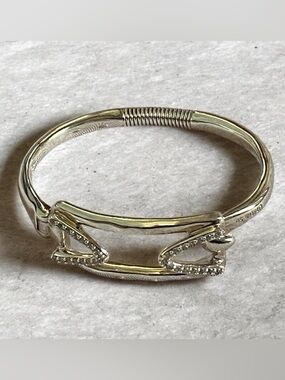 Uno De 50 stand out topaz silver plated bracelet